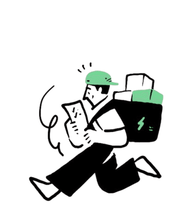 Delivery illustration